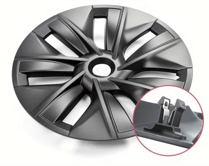 TWISTER STYLE Model Y Wheel Covers 19 - inch Full Edge Protection 2022 - 2025 - TESLARY Tesla Shop Accessories Europe Nederlands Dublin Cork Ireland Deutschland Espana Alicante France Italia