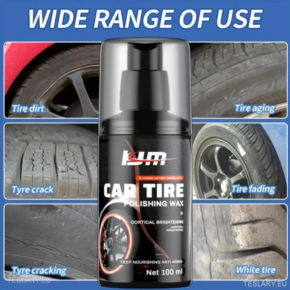 Tyre Polishing Wax - Gets your tyres back to black - Tesla Shop Europe - TESLARY.IE Ireland - France boutique- Deutschland Geschäft- España comercio - Nederland winkel- TESLARY.IE