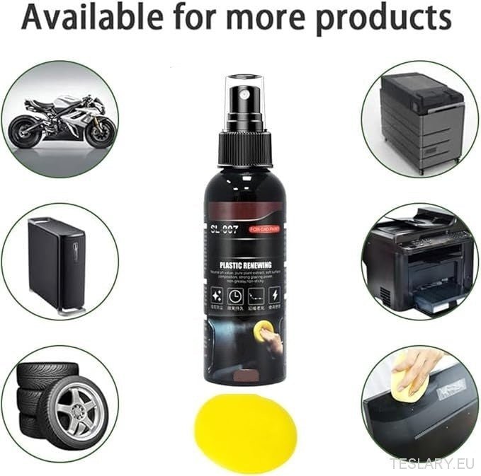 Universal Plastic Revitalizing Restorer for Tesla , BYD , VW , MG & Other EVs - TESLARY Tesla Shop Accessories Europe Nederlands Ireland Deutschland Espana Alicante France Italia