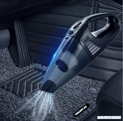 VACUUM 12V WIRED POWERFUL Handheld Car Vacuum Cleaner Black - TESLARY Tesla Shop Accessories Europe Nederlands Dublin Cork Ireland Deutschland Espana Alicante France Italia