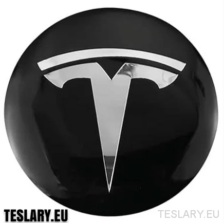 Wheel Hub Centre Cap Stickers with Logo for Tesla 3 , Y , S and X - TESLARY Tesla Shop Accessories Europe Nederlands Dublin Cork Ireland Deutschland Espana Alicante France Italia