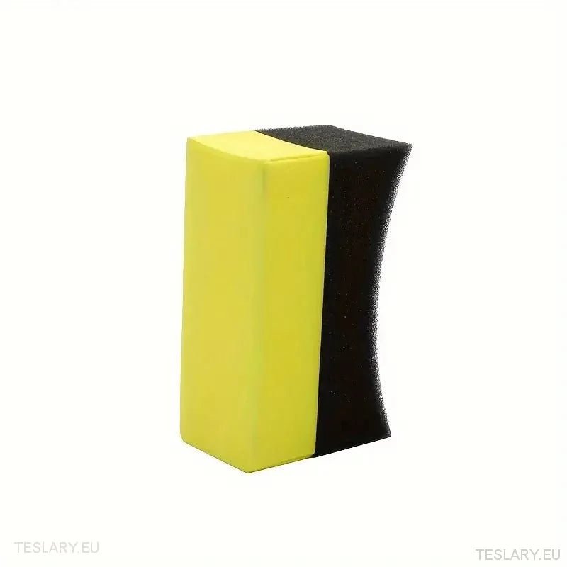 Wheel Wax Sponge for Polishing your Tyres Back to Black - Tesla Shop Europe - TESLARY.IE Ireland - France boutique- Deutschland Geschäft- España comercio - Nederland winkel- TESLARY.IE