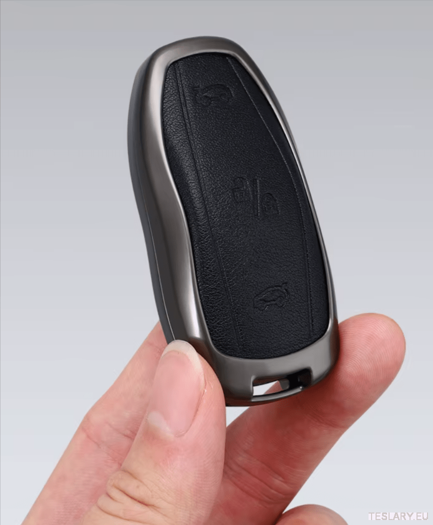 Zinc Alloy Car Smart Remote Key Case Full Cover Protection Shell Fob For Tesla Model 3 Model S Model Y Keychain Auto Accessories with Logo - TESLARY Tesla Shop Accessories Europe Nederlands Dublin Cork Ireland Deutschland Espana Alicante France Italia